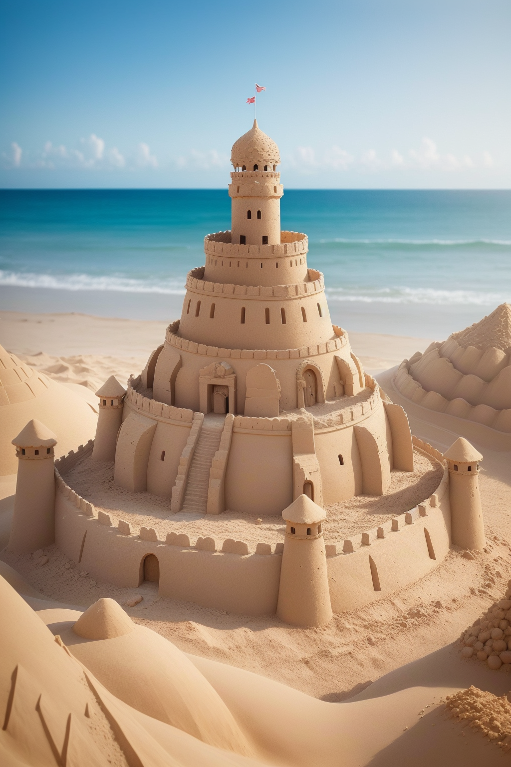 03575-2347178056-a (sandsculpturecd, sand) fort,building model,The Great Wall,(solo_1.2),standing in sandbeach,,no humans,high quality,masterpiec.png